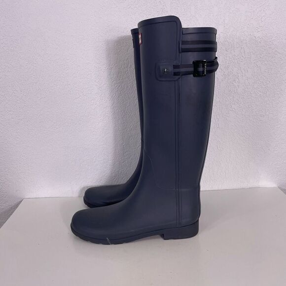 Hunter Shoes - Hunter Grey Tall Rain Boots